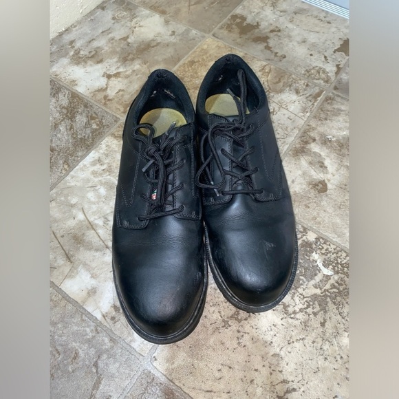Dakota WorkPro Men's Steel Toe Steel Plate Black Lace-Up Anti slip Shoes. Size 9 - Picture 10 of 15